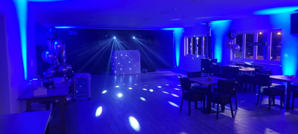Broxbourne Golf Complex Herts Blue Uplighting
