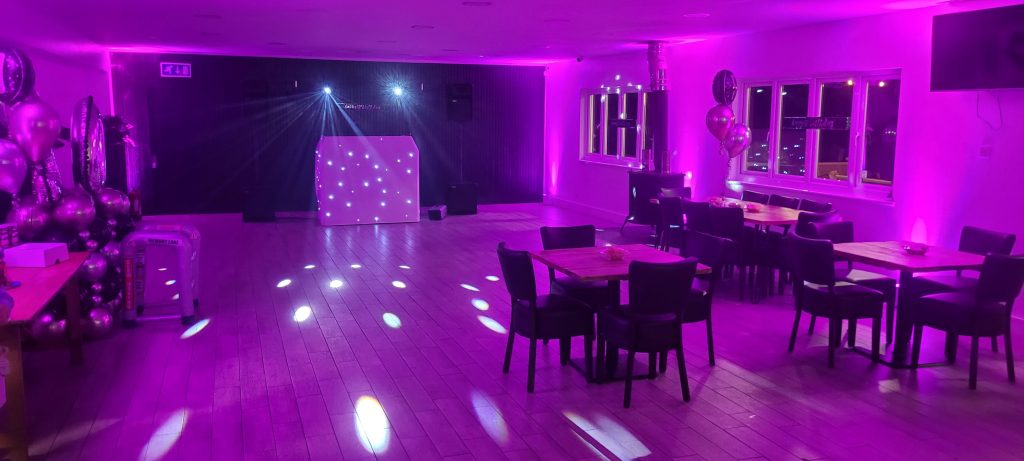 Broxbourne Golf Complex Herts Pink Uplighting