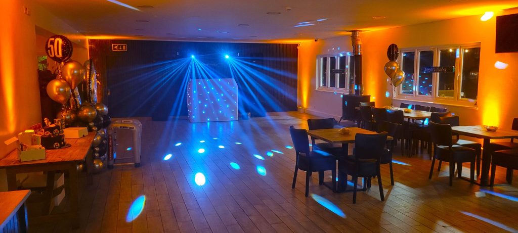 Broxbourne Golf Complex Herts Orange Uplighting